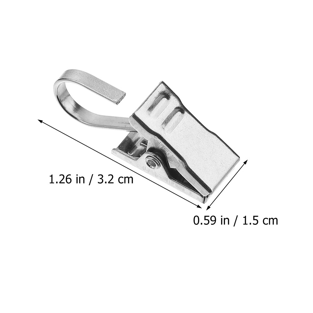 25Pcs Stainless Steel Curtain  - Outdoor Camping Decor recension och pris