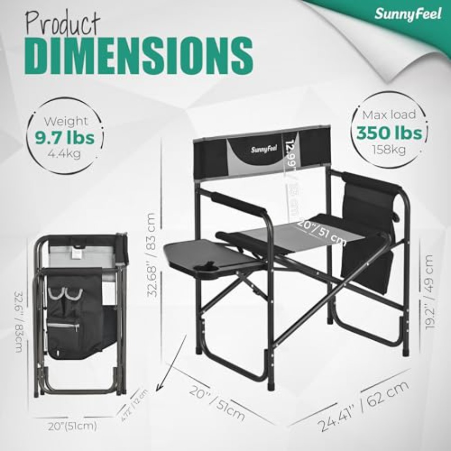 Oversized Camping Directors Ch - Outdoor Oversized Camping Chair recension och pris