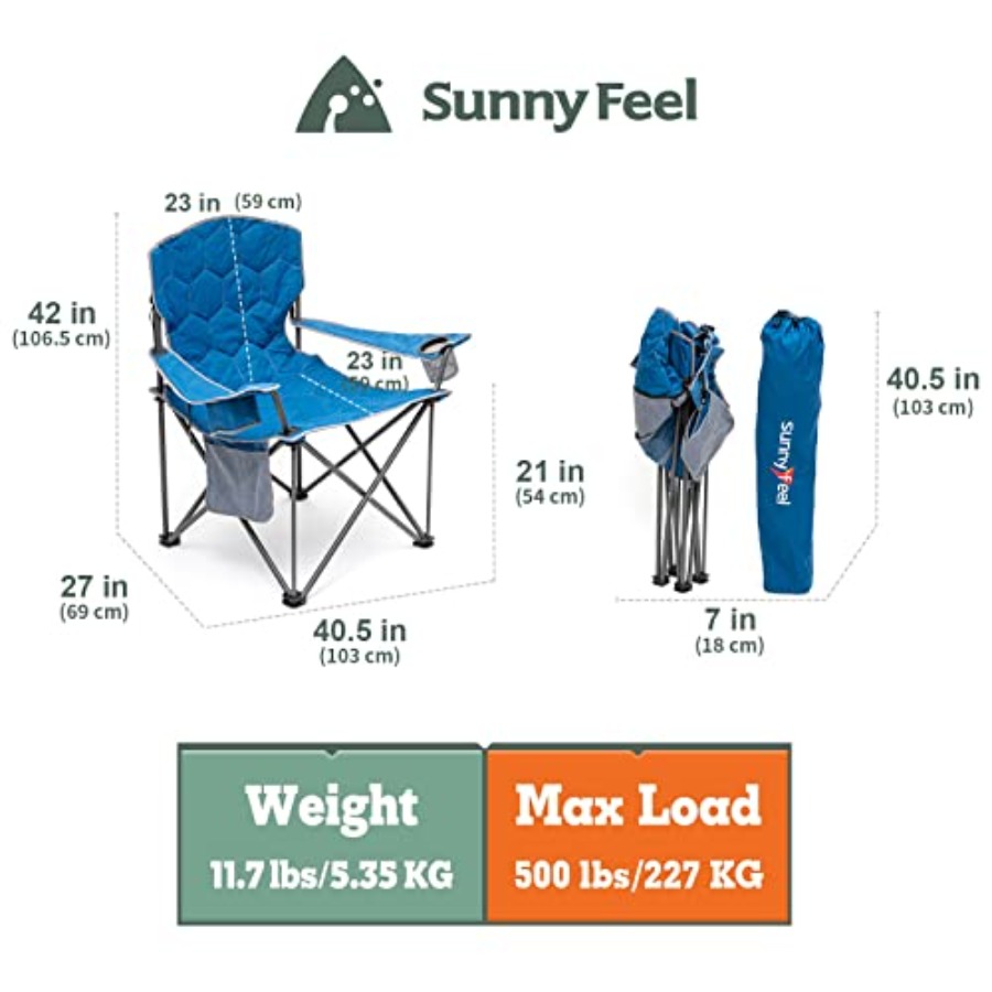 Outdoor/Travel/Picnic/Camp hea - Outdoor Oversized Camping Chair recension och pris