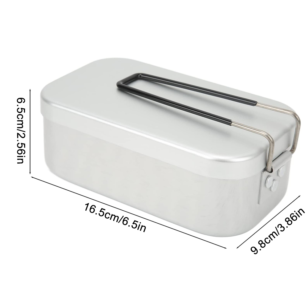 800ML Aluminum Lunch Boxes Out - Camp Utensil Set recension och pris
