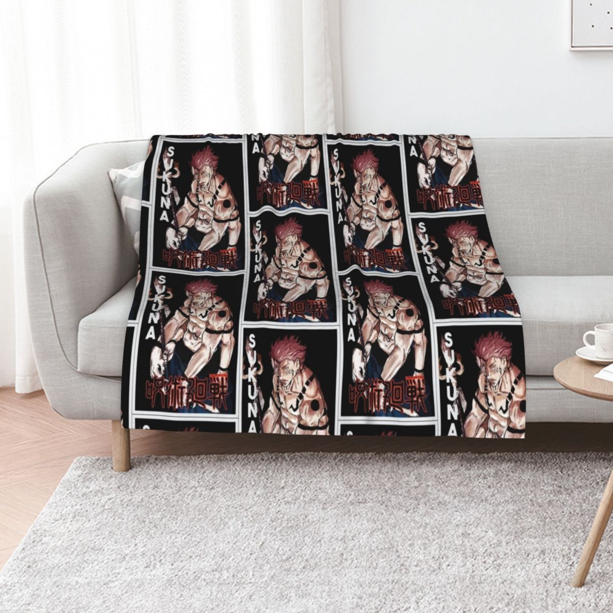 Sukuna , Anime Throw Blanket O - Outdoor Camping Anime recension och pris
