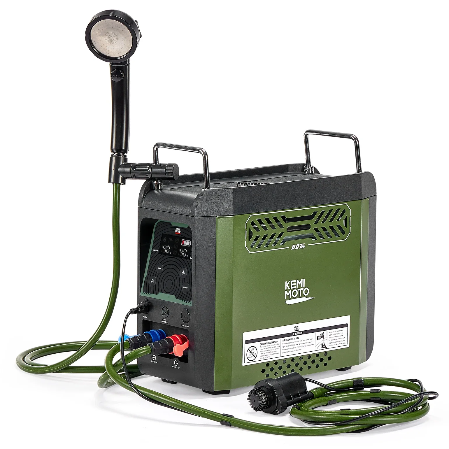 KEMIMOTO Water Heater Portable - Outdoor Camping Shower recension och pris