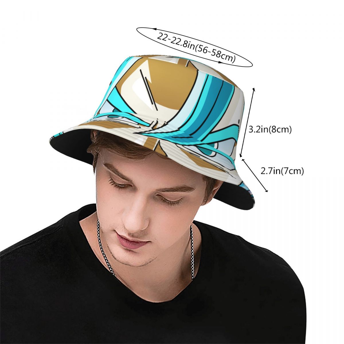 Woman Bucket Hats Eye Beach Ha - Outdoor Camping Anime recension och pris