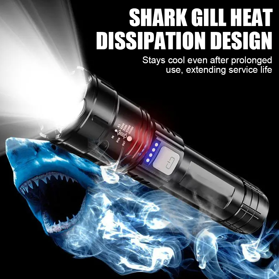 High Power P50 LED Flashlight  - Outdoor Camping Decor recension och pris