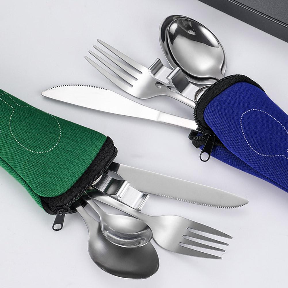 Picnic Set Tableware Washable  - Camp Utensil Set recension och pris