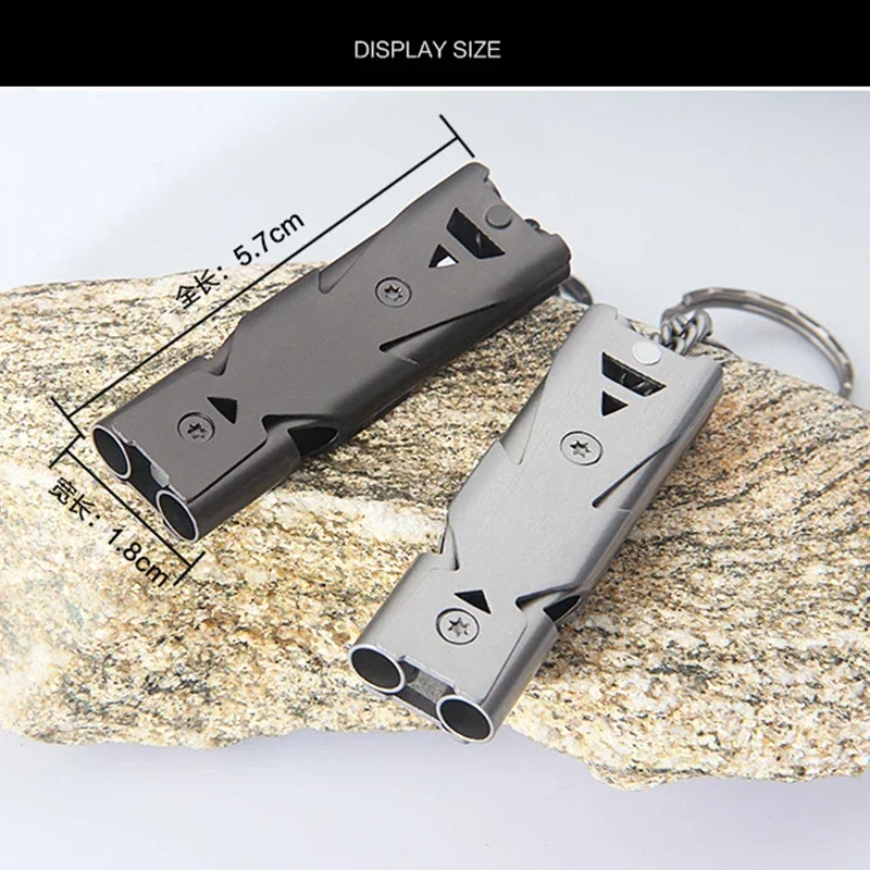 Portable Whistle 180 db Alumin - Outdoor Camping Youtube recension och pris