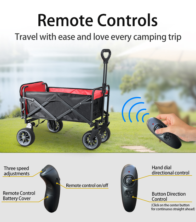Electric Camping Wagon Cart Fo - Outdoor Camping Furniture recension och pris
