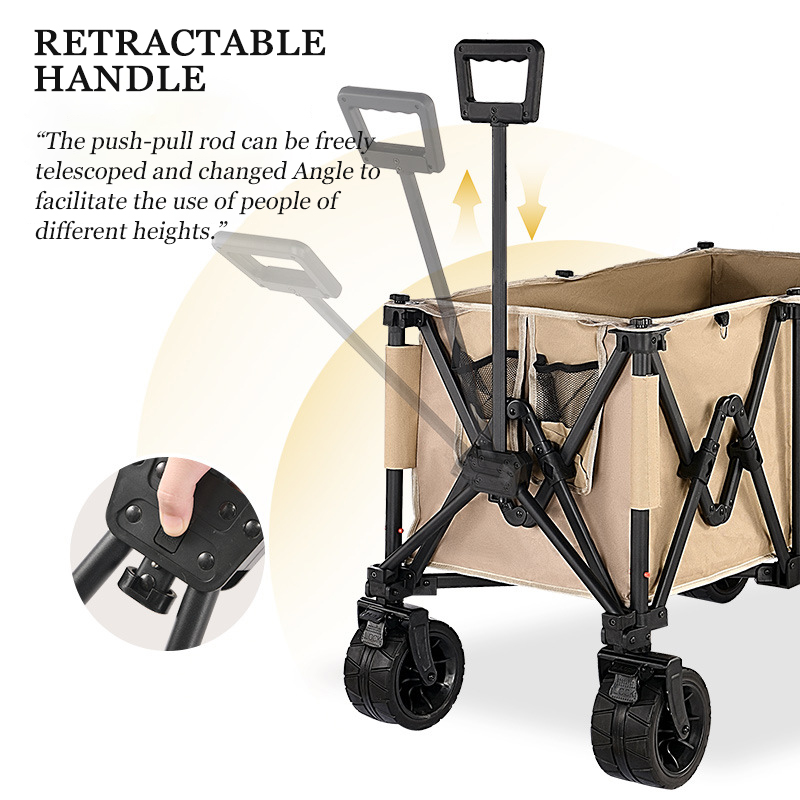 Extra Long Extender Wagon Cart - Outdoor Camping Furniture recension och pris