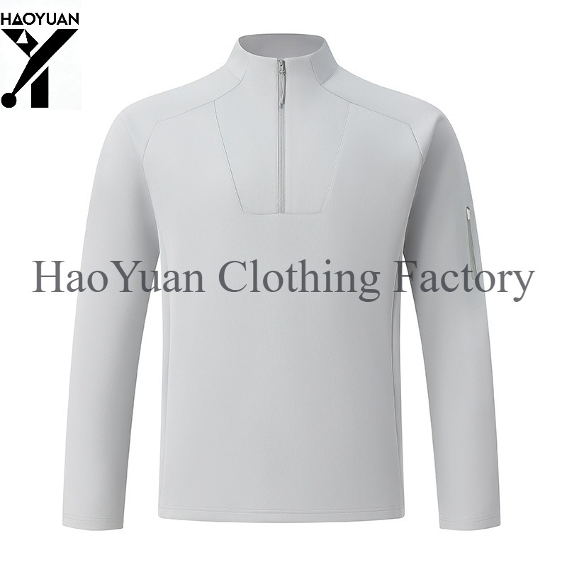 Men's Half Zip Long Sleeved Sh - Outdoor Camping Winter recension och pris