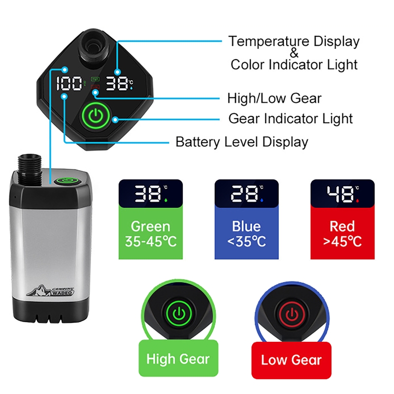 Outdoor Electric Shower Set LE - Outdoor Camping Shower recension och pris