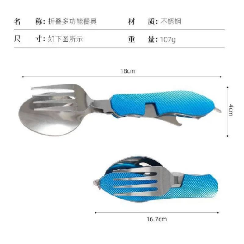 Collapsible Stainless Steel Kn - Outdoor Camping Ute recension och pris