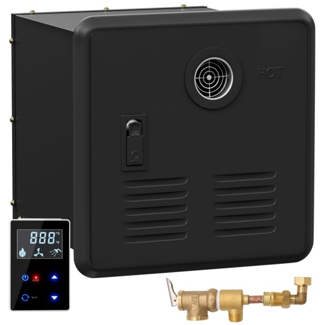 Portable 12V Gas Water Heater  - Outdoor Camping Shower recension och pris