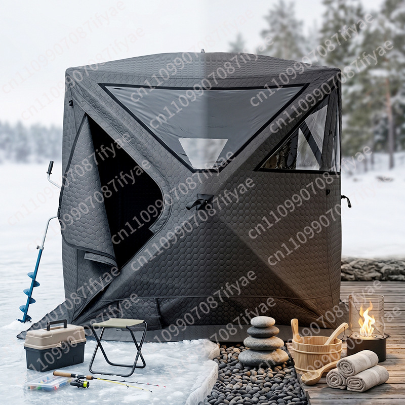 Outdoor sauna ice fishing tent - Outdoor Camping Winter recension och pris