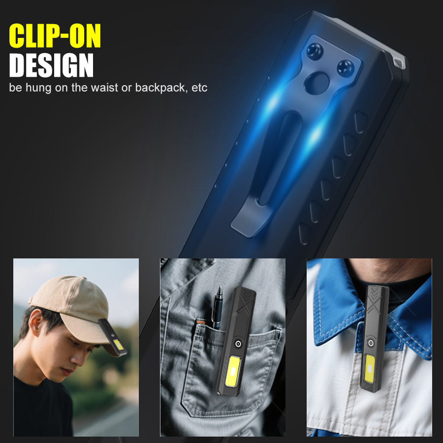 Rechargeable LED Handheld Flas - Outdoor Camping Decor recension och pris