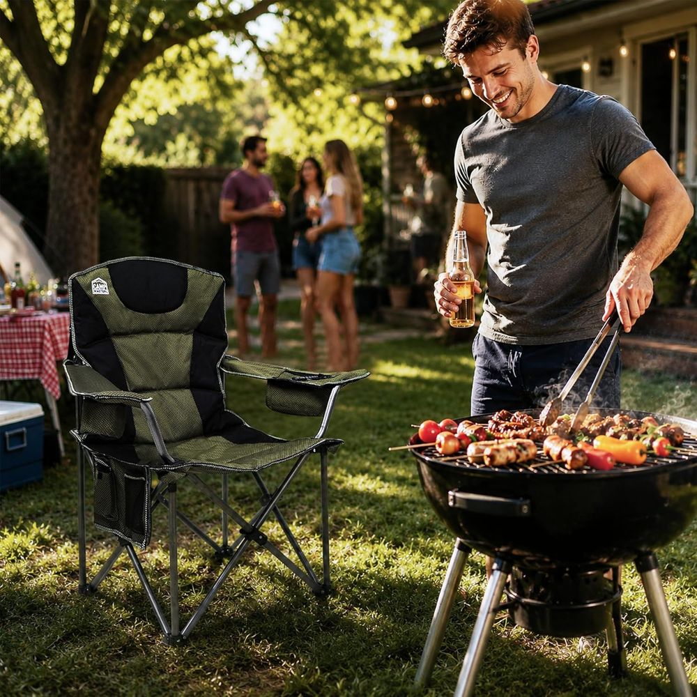 Durable 2-Pack Oversized Padde - Outdoor Oversized Camping Chair recension och pris