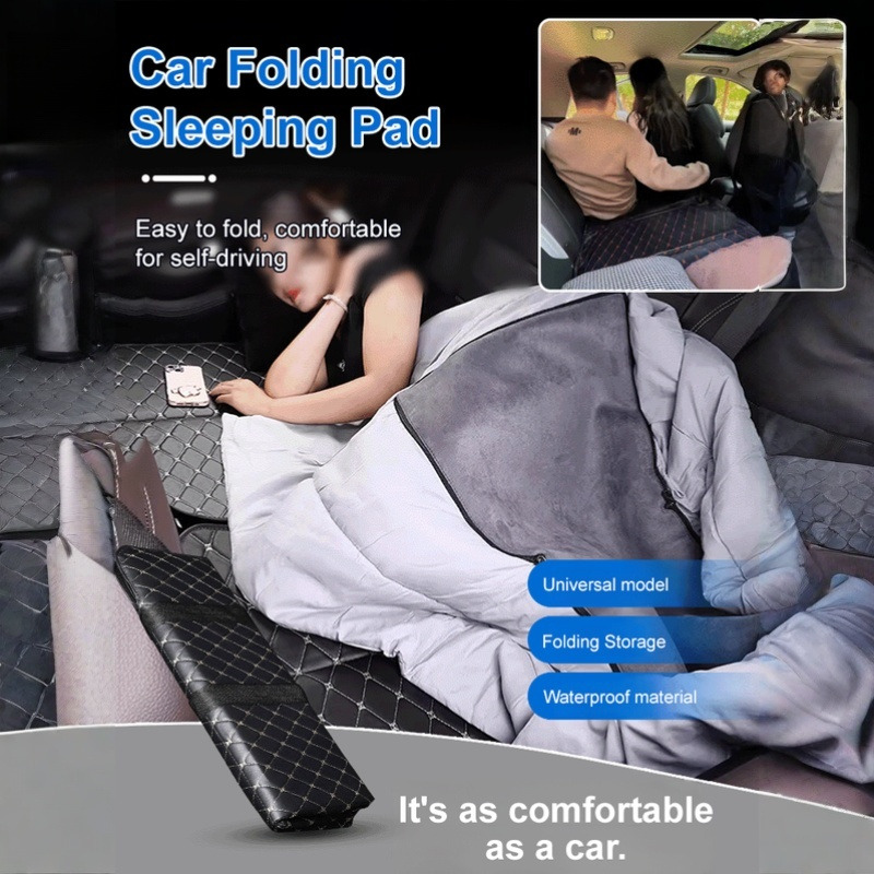 Foldable Car Backseat Bed No I - Outdoor Camping Quilt recension och pris
