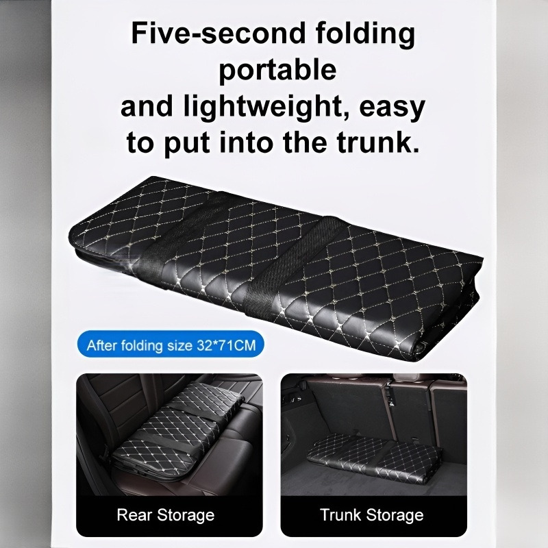 Foldable Car Backseat Bed No I - Outdoor Camping Quilt recension och pris