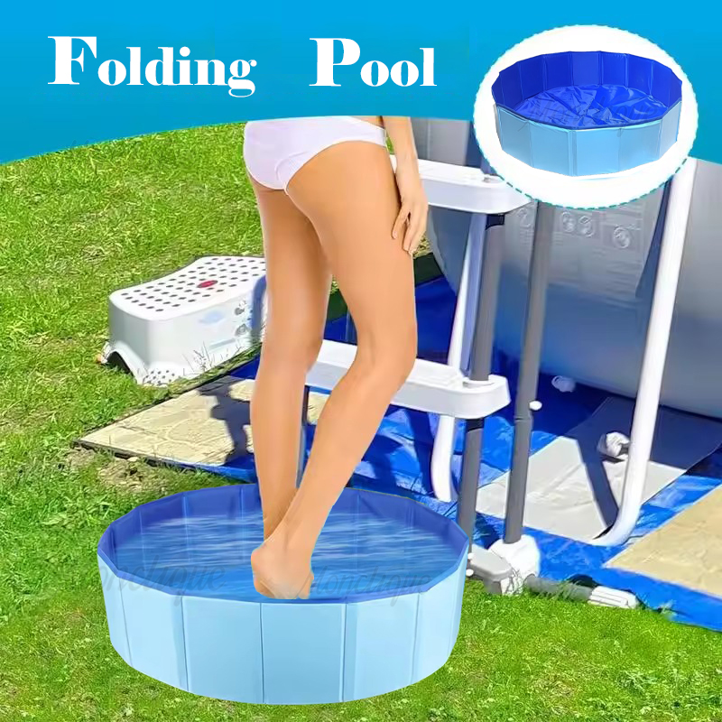 Folding Swimming Pool Basin Sp - Outdoor Camping Bathroom recension och pris