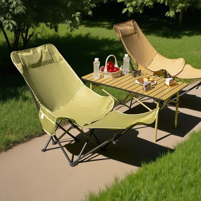 Moon chair with four adjustabl - Outdoor Camping Lounge Chairs recension och pris