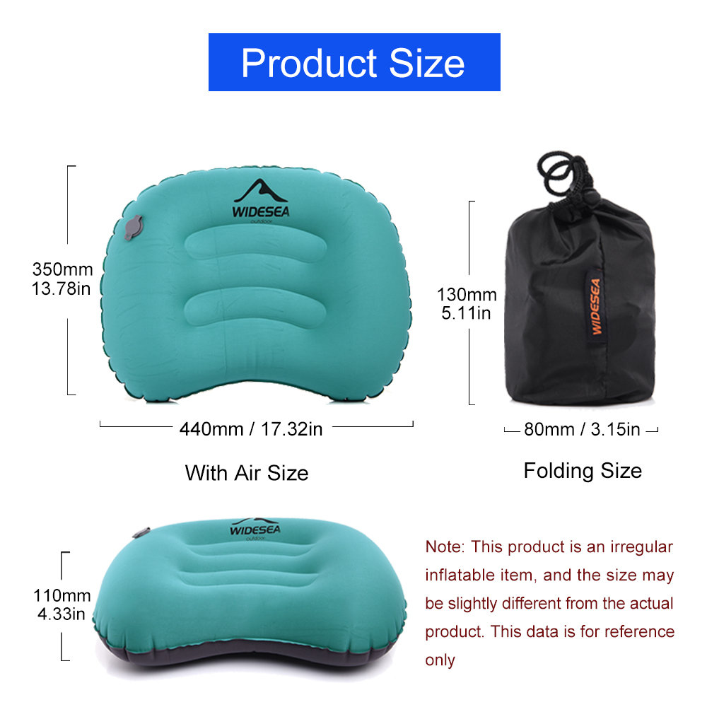 Widesea Portable Inflatable Pi - Outdoor Camping Quilt recension och pris