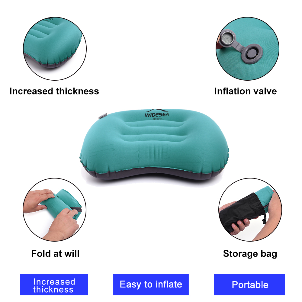 Widesea Portable Inflatable Pi - Outdoor Camping Quilt recension och pris