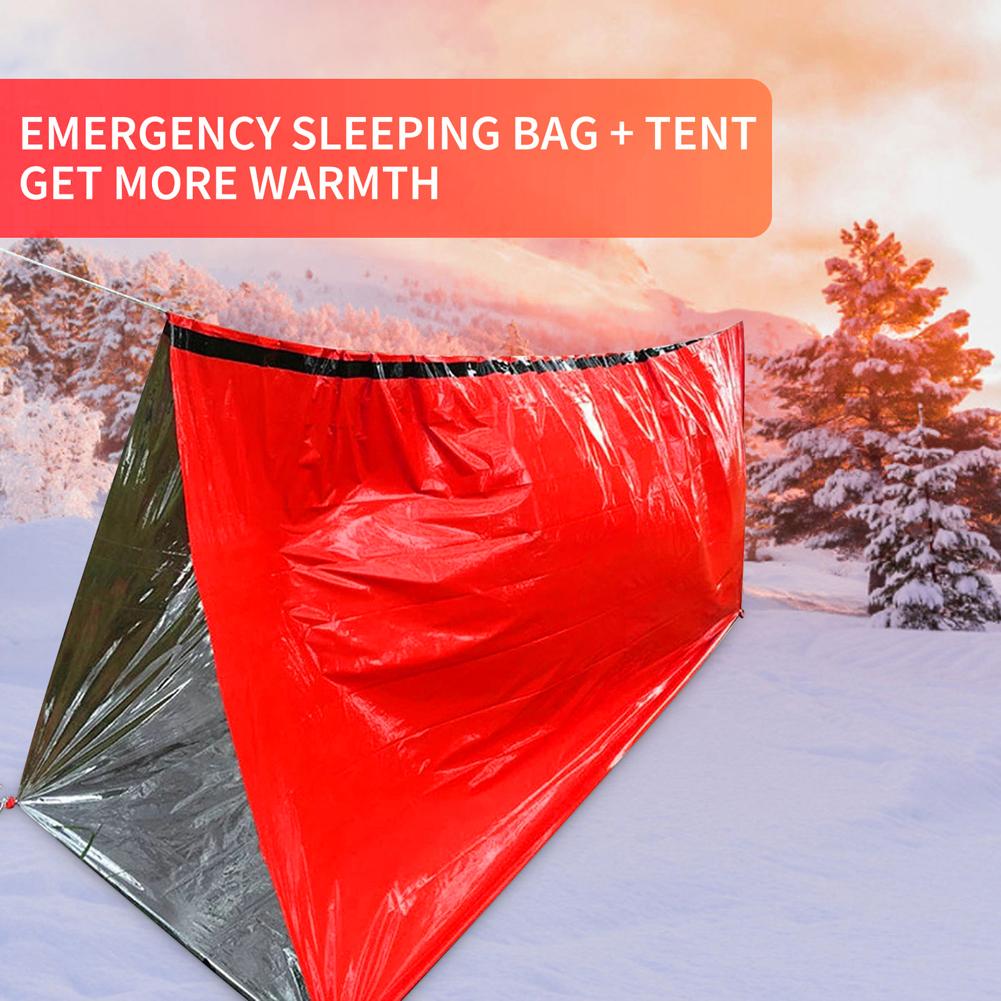 Portable Waterproof Emergency  - Outdoor Camping Sleeping Bag recension och pris