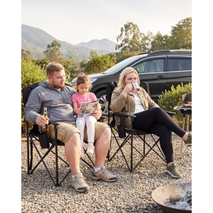 Outdoor camping chair: heavy-d - Outdoor Oversized Camping Chair recension och pris