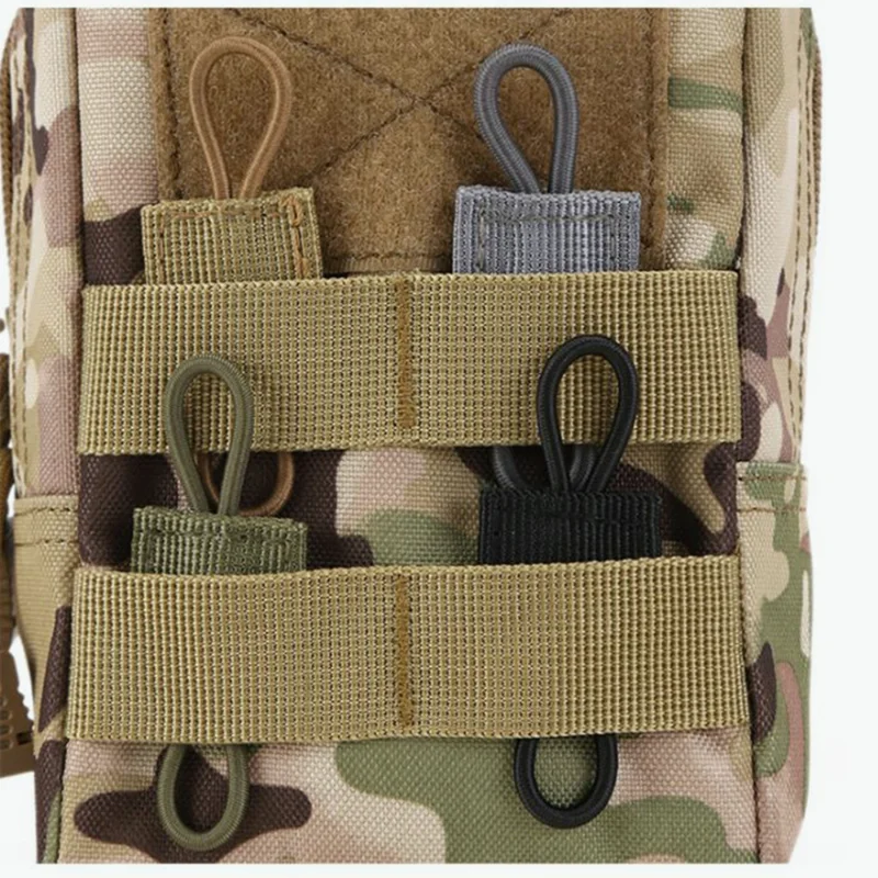 10PCS MOLLE Elastic Band Bag B - Outdoor Camping Youtube recension och pris
