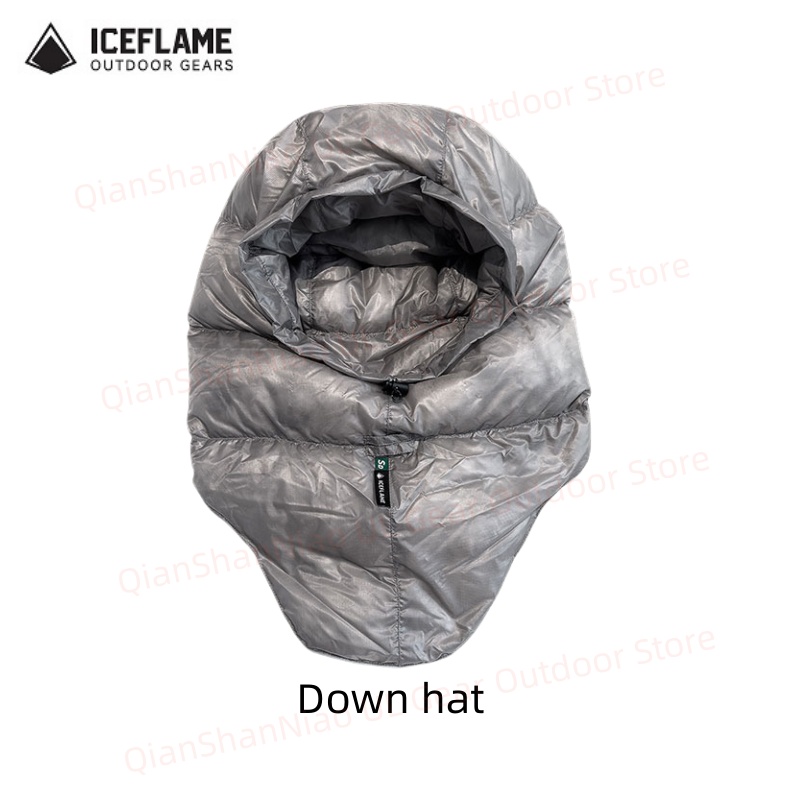 ICE FLAME Down Hood Outdoor Ca - Outdoor Camping Sleeping Bag recension och pris
