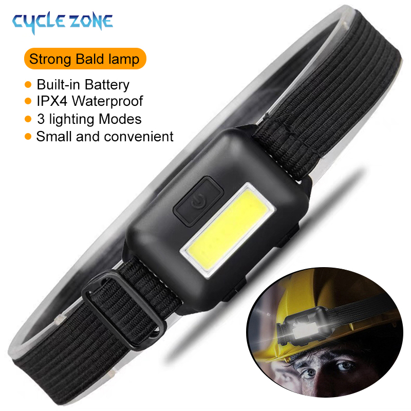 Mini Headlight COB LED Headlam - Outdoor Camping Zone recension och pris