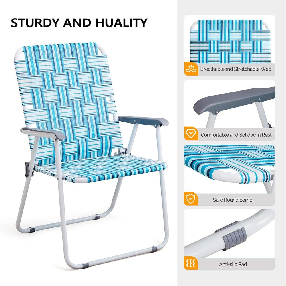 Oversized Outdoor Beach Chairs - Outdoor Oversized Camping Chair recension och pris