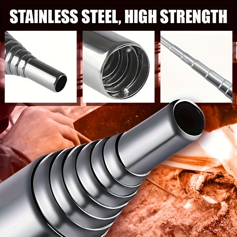 2pcs Stainless Steel Fire Blow - Travel Outdoor Camping Youtube recension och pris