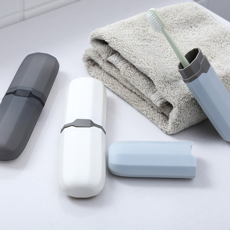 1/4pc Portable Toothbrush Cove - Outdoor Camping Bathroom recension och pris