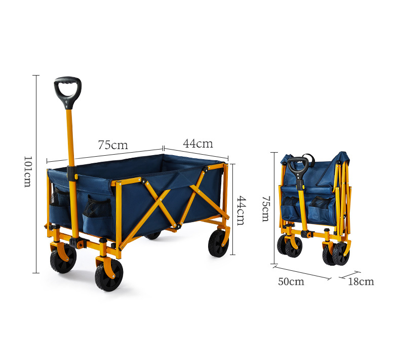 Collapsible Foldable Wagon, Be - Outdoor Camping Furniture recension och pris
