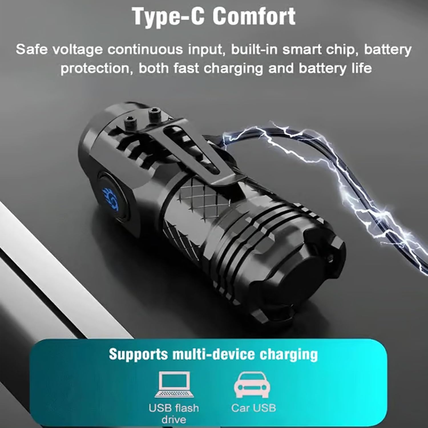 High Strong Power Tactical Fla - Outdoor Camping Decor recension och pris