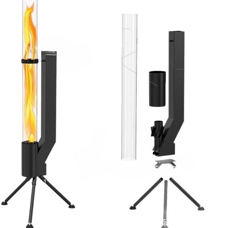 Vertical Rocket Stove - Bazook - Outdoor Camping Winter recension och pris
