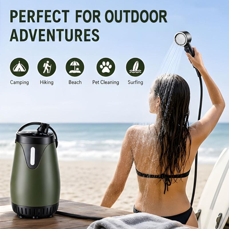 Lightweight Outdoor Shower Uni - Travel Outdoor Camping Youtube recension och pris