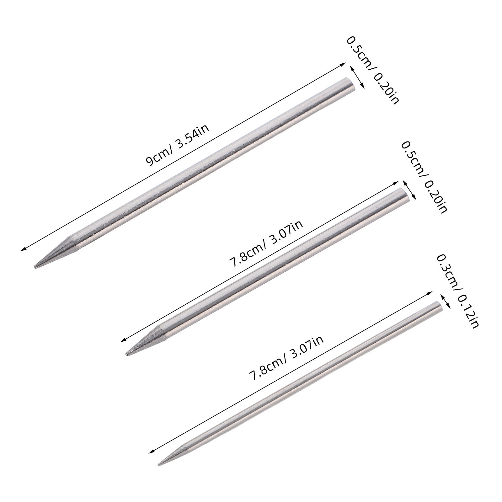 6Pcs Stainless Steel Bracelet  - Paracord Bracelet recension och pris