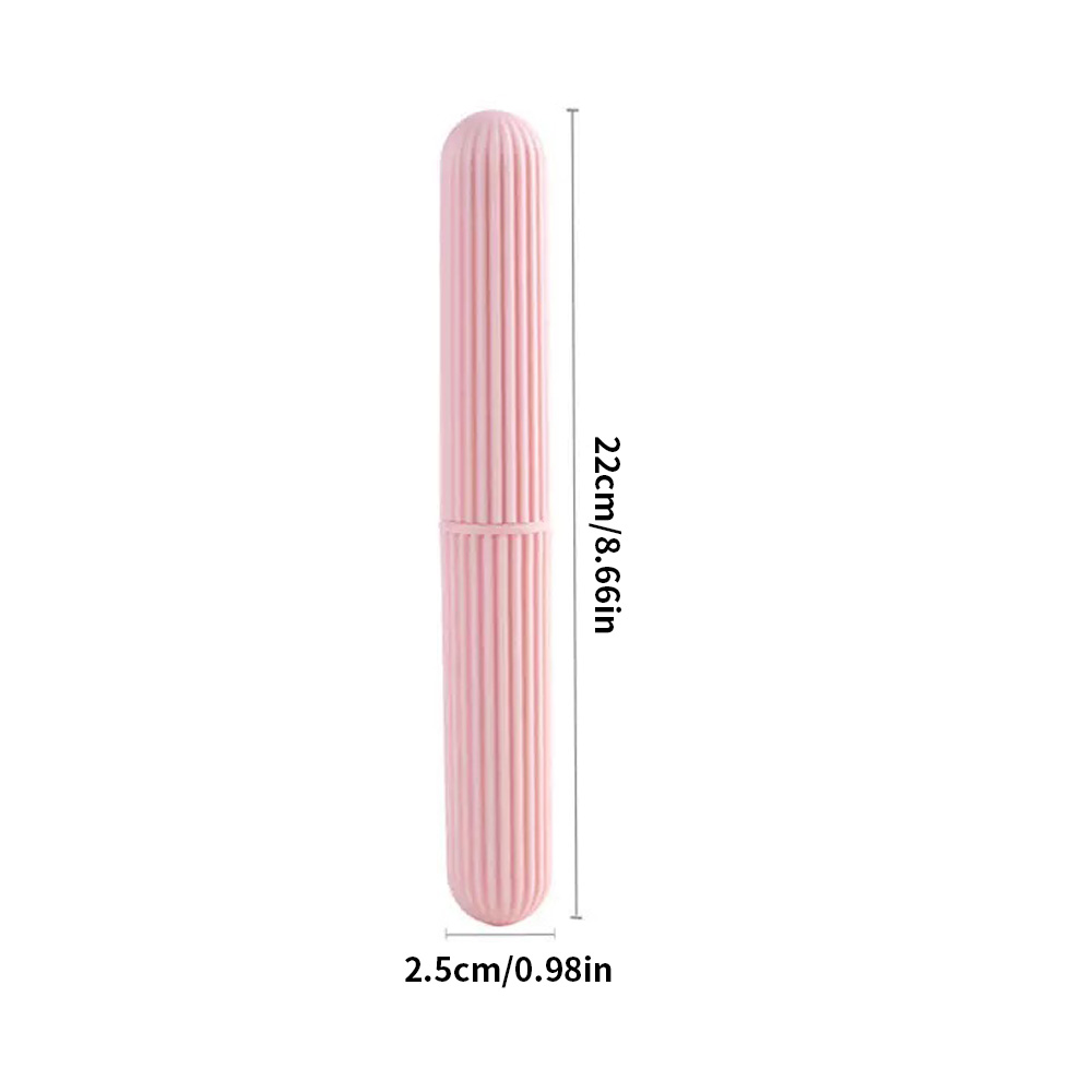 Portable Travel Toothbrush Cas - Outdoor Camping Bathroom recension och pris